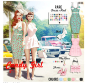 Belle Epoque { Candy Girl } Necklace Black