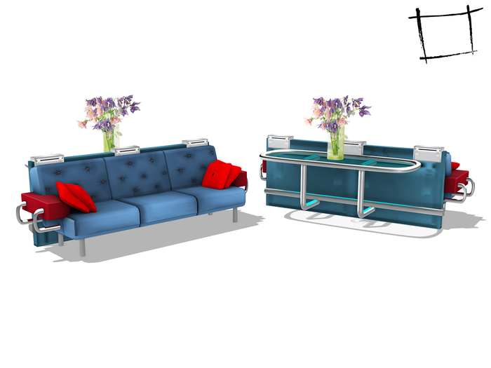 Full Perm Mesh Capillion Mesh Comfort Couch 3 Seater Builders Kit