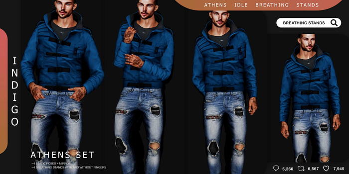 [InDiGo] Athens Idle Breathing & Static Stands