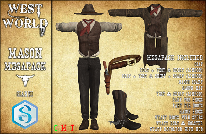 #WW# Mason Outfit - [Gianni] MEGAPACK
