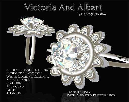 Exquisite Victoria Engagement Ring 
