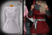 (*<*) 1313 Ceony Dress - Winter White