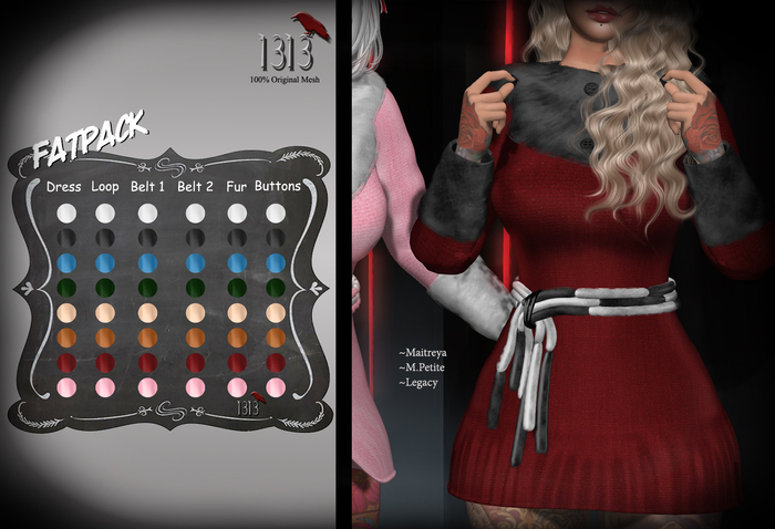 (*<*) 1313 Ceony Dress - Fatpack