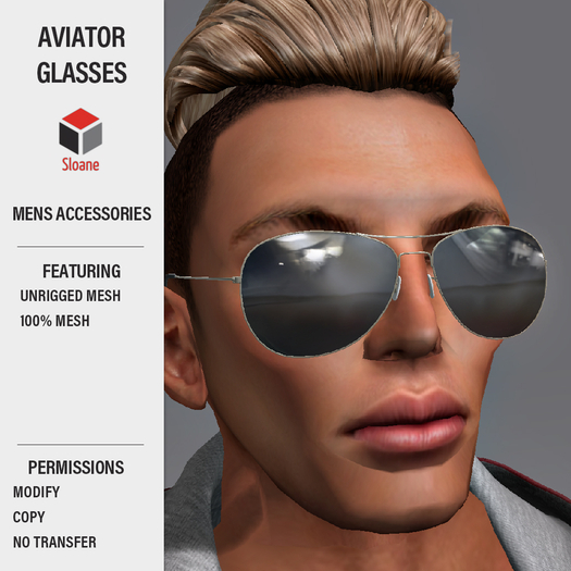 Sloane . Aviator Glasses