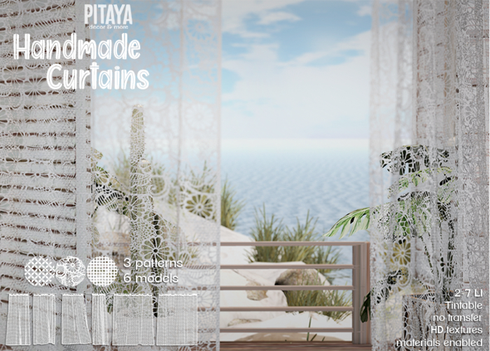 Pitaya - Handmade Curtains (fatpack)
