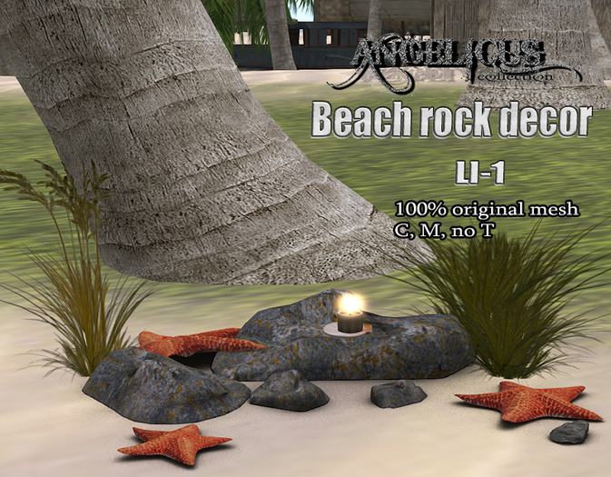 ::ANGELICUS:: Beach rock decor