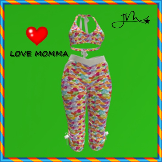 LOVE MOMMA  PANST HARTS  JM