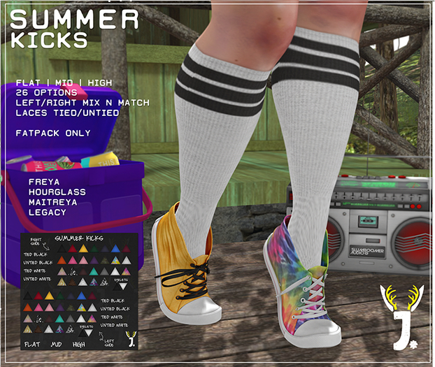 JACKALOPE ; Summer Kicks ; FATPACK