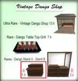 [Rare] Dango Shop_Stand A