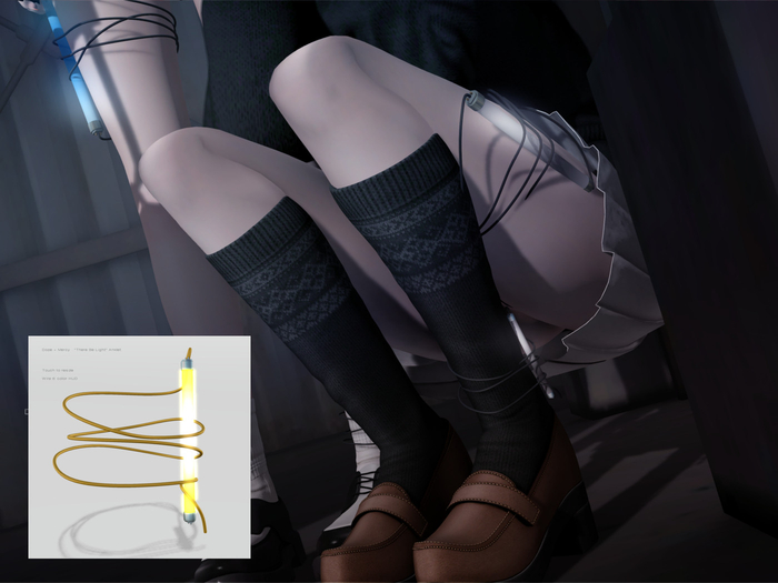 [Dope + Mercy] "There Be Light"Anklet_Yellow