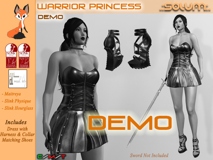 .Solum. Warrior Princess Outfit DEMO