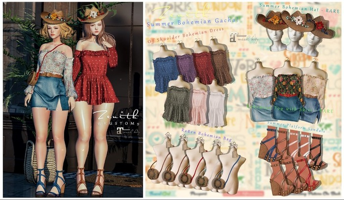 =Zenith=Summer Rattan Lace Bag (White) Maitreya