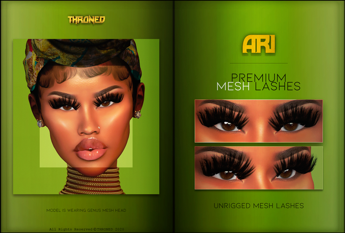 [THRONED] ARI Premium Mesh Lashes