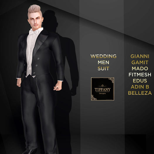 ::TD:: Wedding Men Suit {Mesh}