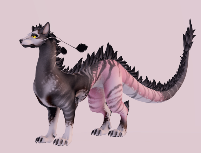 Static River Dragon Ground Stand