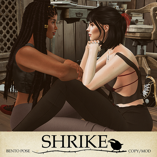 SHRIKE - Spill The Tea  - Friends Pose