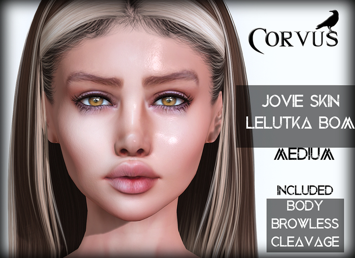 Corvus : Jovie SKin Bom Lelutka - Medium