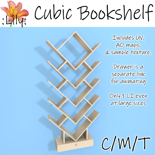 :LILY: Cubic Bookshelf
