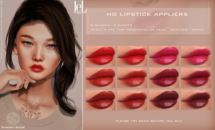 [SYN] Synergy HD Lipstick Genoa LELUTKA EVO
