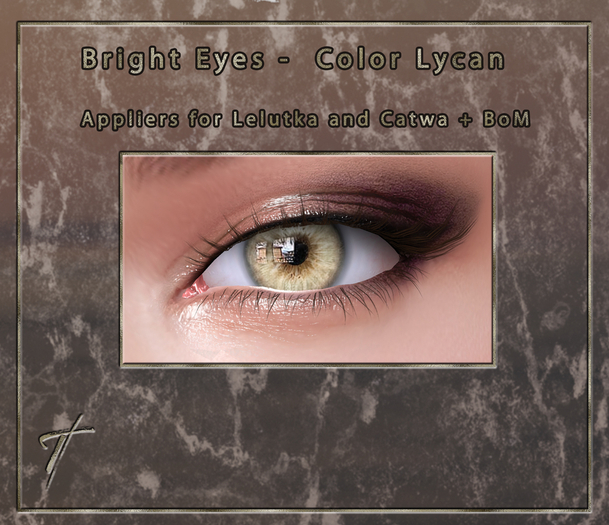Tville - Bright Eyes *Lycan* for Lelutka EVO / LeL EVO X / Catwa / BoM