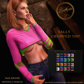 ~[LeiMotiv] Sally Cropped Top //ADD ME