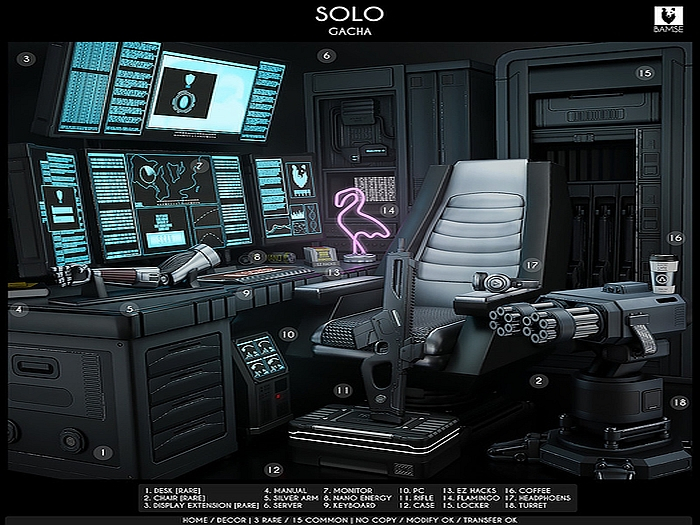 3. BAMSE : Solo - Display Extension RARE