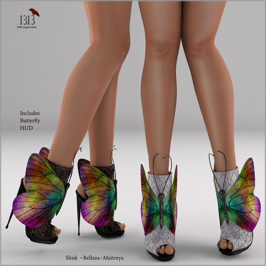 (*<*) 1313 Flutterby Booties - Free DEMOs