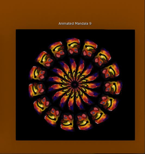 Animated mandala 9 