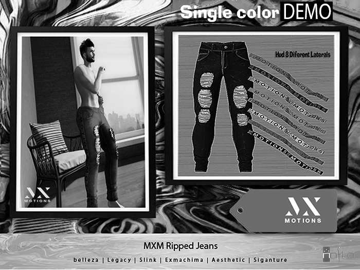 MXM Ripped Jeans DEMO  (Wear Me)