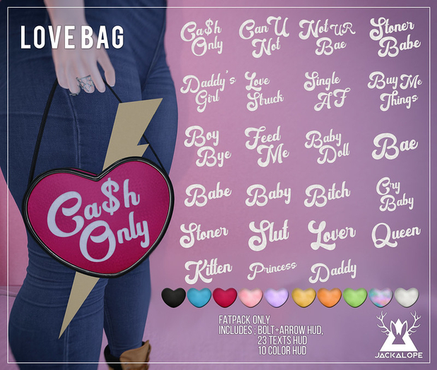 JACKALOPE ; Lovebag - Bento Hold ; FATPACK
