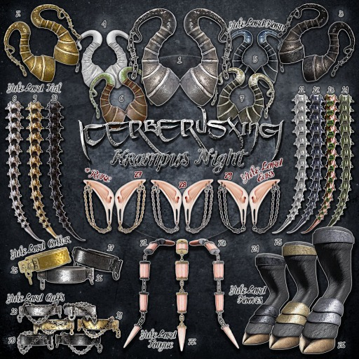 [CX] 17 - Yule Lord Collar (Obsidian)