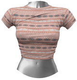 RIOT / Aubrey Crop Tee - Pattern12