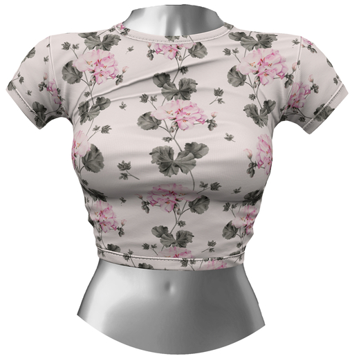 RIOT / Aubrey Crop Tee - Pattern8