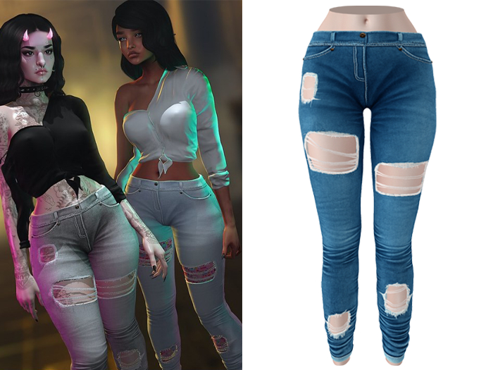 -[ vagrant ]- Miranda Jeans - Blue