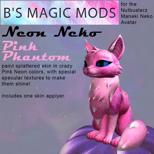 *BMM* Neon Neko-Pink Phantom Mod