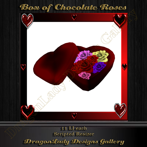 Box of Chocolate Roses