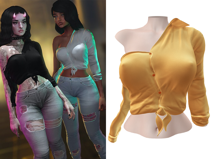 -[ vagrant ]- Miranda Shirt - Gold