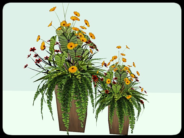 [AE] Garden Store - Sasha Spring Planter Set- yellow