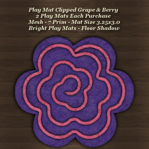 Play Mat Clipped Grape & Berry