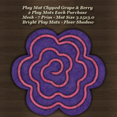 Play Mat Clipped Grape & Berry