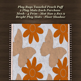 Play Rugs Tasseled Peach Puff