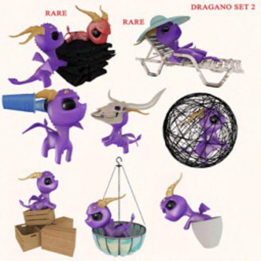 Candy Crunchers - Dragano - Lounging - RARE