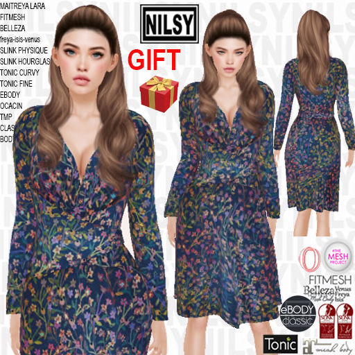 GIFT,WRAPPED DRESS,ALL BODIES