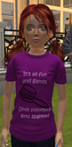 GG - Fun and Games - Female Tweenster fit Wider waist