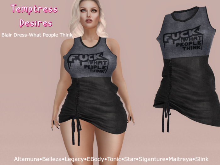 *TD* Blair Dress-What People Think