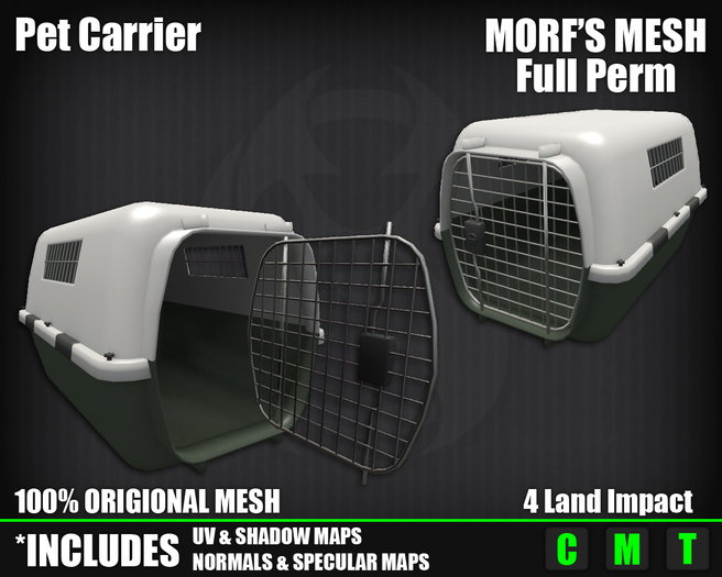 Morf's Mesh Pet Carrier - Full Perm