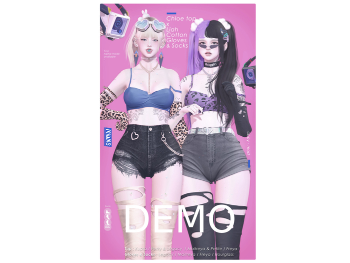 MIWAS / Chloe Top & Necklace DEMO