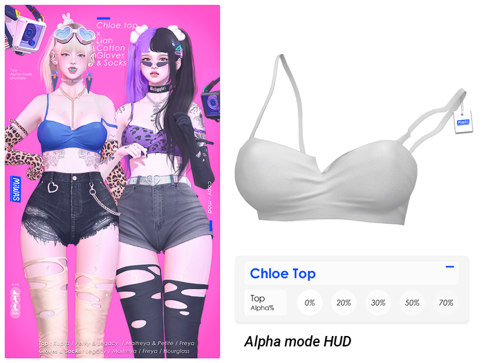 MIWAS / Chloe Top #White