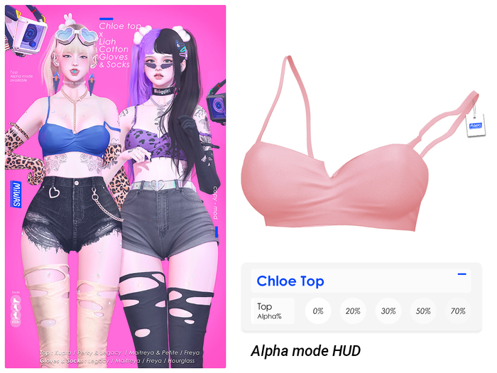 MIWAS / Chloe Top #Pink