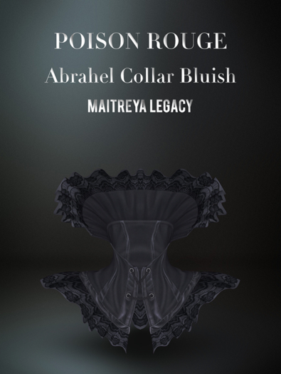 POISON ROUGE Abrahel Collar Bluish